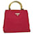 PRADA Hand Bag Nylon Pink Auth 52499  ref.1054277