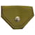 Hermès Bolsa de moedas de gado HERMES Revan em couro verde Auth yb333  ref.1054302