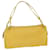 PRADA Hand Bag Nylon Yellow Auth 52243  ref.1054305