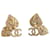 Chanel Brincos Gold hardware Metal  ref.1054463