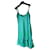 Maje Dresses Green Silk  ref.1054468