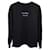 Acne Studios Logo-Sweatshirt aus schwarzer Bio-Baumwolle  ref.1054495