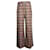 Hermès Hermes Checkered Pants in Multicolor Virgin Wool Multiple colors  ref.1054626