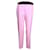 Céline Pantalones Celine de pernera recta en lana rosa  ref.1054671