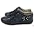 Chanel Camelia Cut Black Patent Leather Trainers Sneakers  ref.1054720