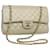 CHANEL Matelasse 25 Double Chain Flap Shoulder Bag Lamb Skin Gold CC Auth 51277A Golden Leather  ref.1054804