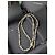 Chanel CC C23Una scatola per collana a lunga conservazione con perle e logo in cristallo stellato Bianco - vista 3