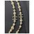 Chanel CC C23Una scatola per collana a lunga conservazione con perle e logo in cristallo stellato Bianco - vista 6