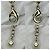 Chanel CC C23Una scatola per collana a lunga conservazione con perle e logo in cristallo stellato Bianco - vista 9