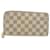 Carteira Louis Vuitton Zippy Bege Lona  ref.1055027