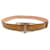 TOD'S BELT WITH T LOGO BUCKLE IN CAMEL LEATHER SIZE 75 BROWN LEATHER BELT  ref.1055303