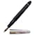 Thomas Wylde OMAS OGIVA FOUNTAIN PEN WITH METAL AND RESIN CARTRIDGES STEEL RESIN FOUNTAIN PEN Leather  ref.1055359