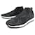 NINE JIMMY CHOO NORWAY STARS SHOES 39 BLACK CANVAS SNEAKERS SHOES Cloth  ref.1055411