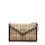 Burberry Haymarket Check Canvas Clutch Bag Brown Cloth  ref.1055428