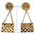 Chanel Boucles d'oreilles à rabat classique CC Métal Doré  ref.1055457