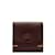 Must De Cartier Leather Coin Case Red  ref.1055469
