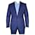 Autre Marque Maßgeschneiderter Huntsman-Anzug, handgefertigt in der legendären Savile Row. Marineblau Wolle  ref.1055738