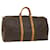 Louis Vuitton Monogram Keepall 55 Boston Bag M41424 LV Auth ep1511 Cloth  ref.1055833