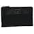 PRADA Pouch Nylon Leather Black Auth yk8278  ref.1055836