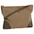 PRADA Shoulder Bag Canvas Leather Beige Auth cl696 Cloth  ref.1055865