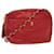 BALLY Chain Shoulder Bag Leder Rot Auth yb317  ref.1055899