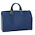 Louis Vuitton Epi Speedy 35 Handtasche Toledo Blau M42995 LV Auth 51619 Leder  ref.1055910