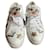 Prada Sneakers White Leather  ref.1055990