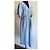 Vestido midi Masscob azul iceberg cor T. S (36 -38) Azul claro - vista 14