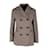 Double Prada chaqueta con botones y forro con estampado geométrico Multicolor  ref.1056029
