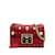 Gucci Borsa a tracolla piccola con lucchetto in pelle borchiata 432182 Rosso  ref.1056103