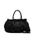 Prada Tessuto Bow Braided Handle Bag Black Cloth  ref.1056107