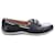 Geox Flats Blue Leather  ref.1056128