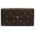 Louis Vuitton Porte-monnaie et porte- carte Marrone Tela  ref.1056188