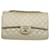 Timeless Aba forrada Chanel Bege Couro  ref.1056210