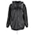 Prada Hooded Jacket in Black Leather  ref.1056403