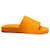 Pantoletten von Bottega Veneta aus orangefarbenem Gummi  ref.1056405