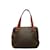 Céline Macadam Canvas Handbag Brown Cloth  ref.1056436
