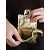Chanel oro 2008-2009 micro metallico 2.55 Borsa alla caviglia riedizione D'oro - vista 3