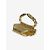 Chanel oro 2008-2009 micro metallico 2.55 Borsa alla caviglia riedizione D'oro - vista 5