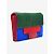 Jamin Puech Portefeuille color block vert - vue 5