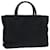PRADA Hand Bag Nylon Black Auth bs7867  ref.1056794