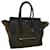Céline CELINE Luggage Mini Hand Bag Suede Leather Khaki Auth ep1582  ref.1056824