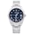 Rolex-Uhr, "Oyster Perpetual Datejust", stehlen, Diamanten. Stahl  ref.1056825