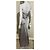 Autre Marque Silbergraues trägerloses Abendkleid von Monique Lhullier - Ansicht 5