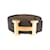 Cintura reversibile in pelle Hermès con fibbia H Marrone  ref.1056979