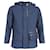 Hermès Veste imperméable à capuche Hermes en coton bleu pétrole  ref.1057058