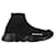 Balenciaga Velocità 2.0 Scarpe da ginnastica glitterate in poliammide nera Nero Nylon  ref.1057060