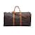 Louis Vuitton Monograma Keepall Bandouliere 60 Mala de viagem M41412 Marrom Lona  ref.1057069