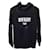 Givenchy Destroyed Logo Hoodie aus schwarzer Baumwolle  ref.1057567