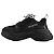 Everyday Sneakers Triple S di Balenciaga in poliestere nero - vista 2